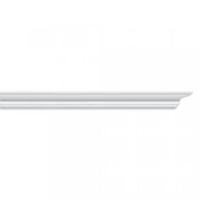 Kit com 15 Barras Roda Teto de Poliestireno 2.2cm X 22mm X 2,00m C30 Homestar 30m Branco