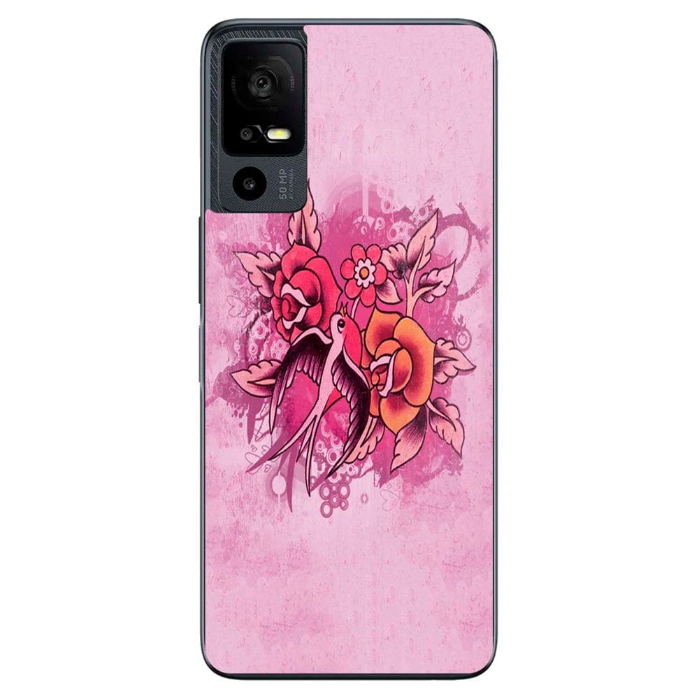 Capa Adesivo Skin007 Verso Para TCL 40R 5G