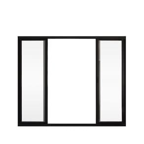 Janela De Correr 4 Folhas S/ Grade Alumínio Preto 1.00 X 1.50 Linha Modular - Hale