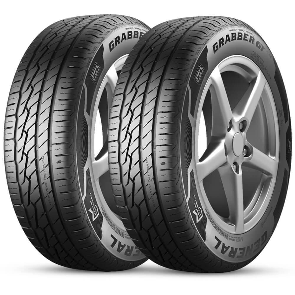 Kit 2 Pneu General by Continental 215/65r16 98h Tl Fr Grabbe