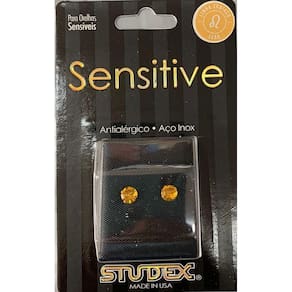 Brinco Studex Sensitive Zodíaco 5Mm Leão - Topázio Amarelo