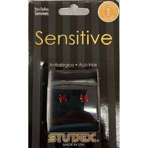 Brinco Studex Sensitive Zodíaco 5Mm Sagitário Grana Vermelho