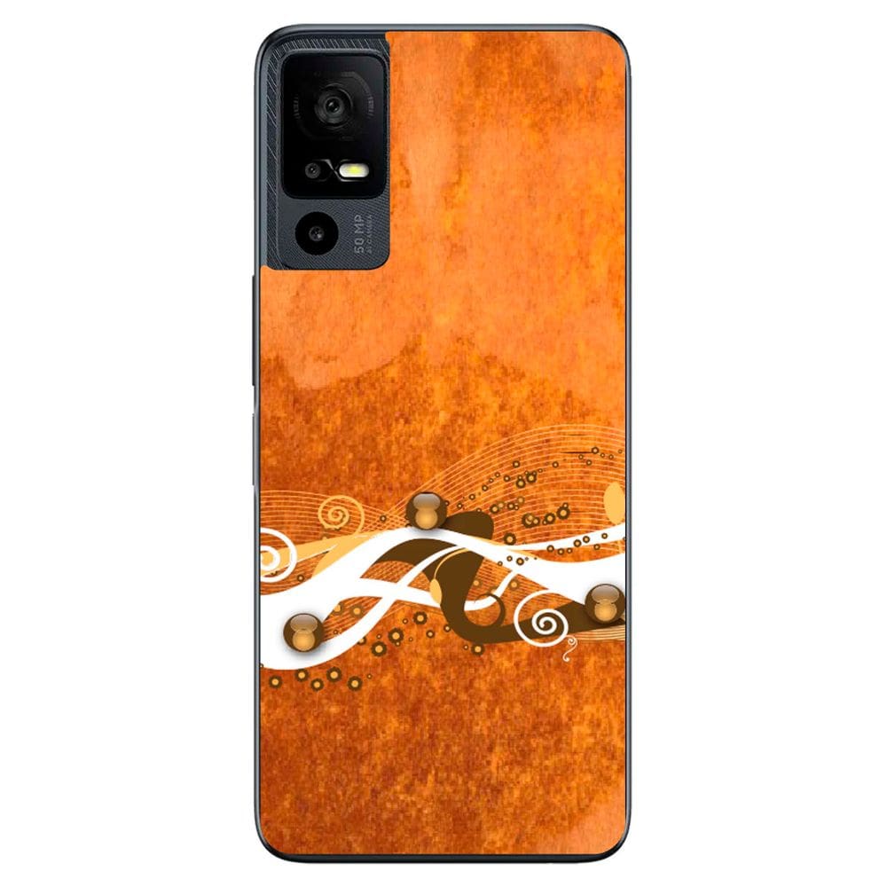 Capa Adesivo Skin371 Verso Para TCL 40R 5G