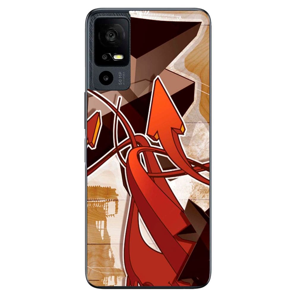 Capa Adesivo Skin071 Verso Para TCL 40R 5G
