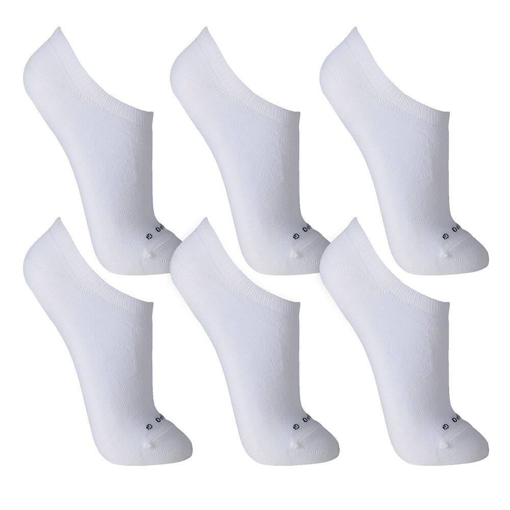 Kit 6 Pares Meia Lupo Walk Sport Soquete Branco