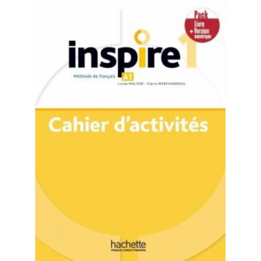 Inspire 1 - Pack Cahier + Version Numerique