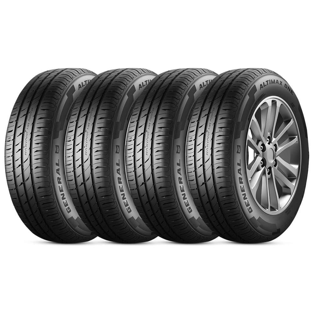 Kit 4 Pneu General by Continental Aro 13 175/70r13 82t Altim