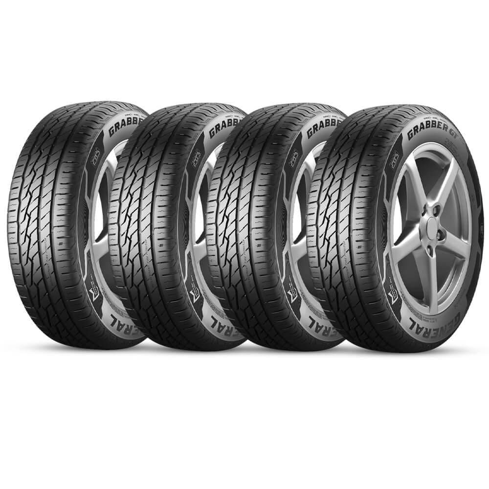 Kit 4 Pneu General by Continental 215/65r16 98h Tl Fr Grabbe