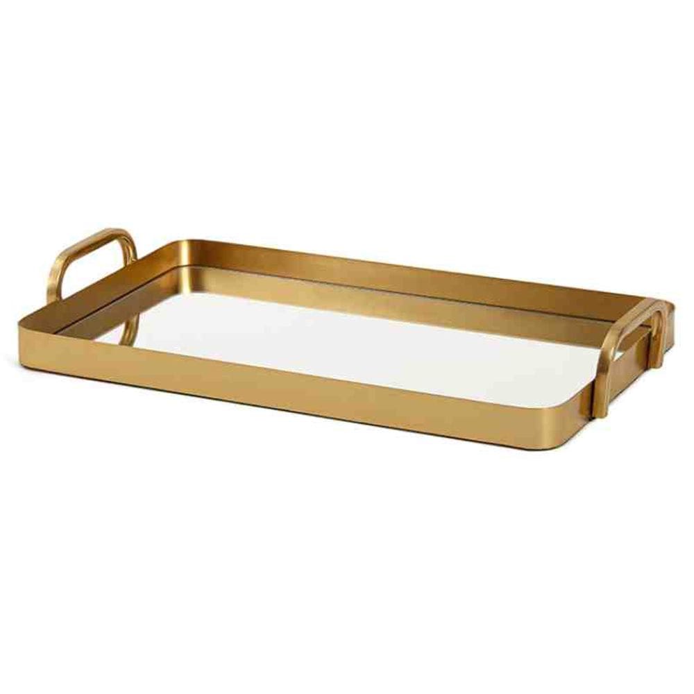 Bandeja em Metal com Espelho 18293-G Mart