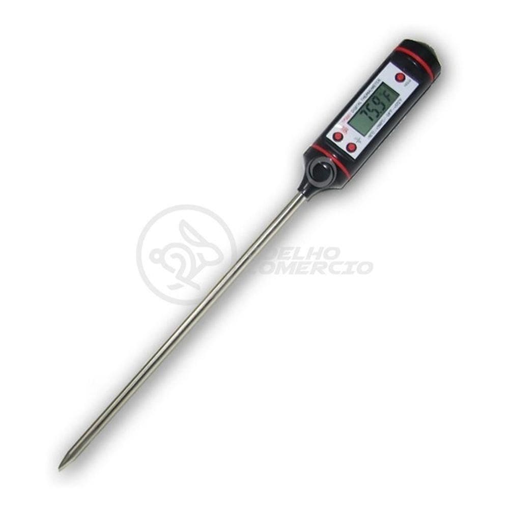 Termômetro Culinário Cozinha Digital Mede 50ºc A +300ºc