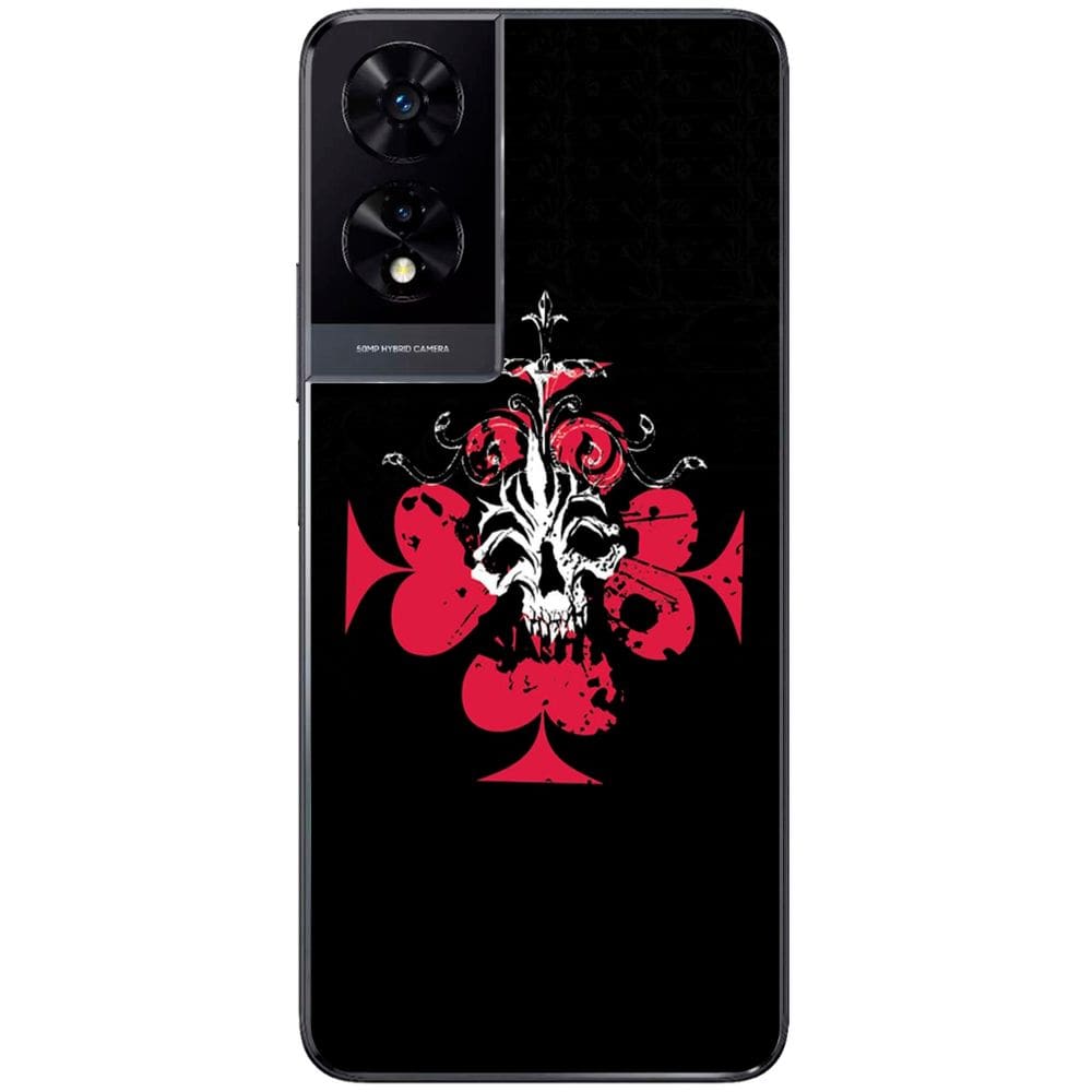 Capa Adesivo Skin008 Verso Para TCL 505