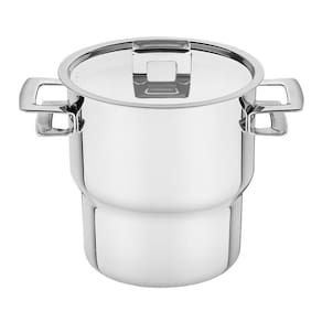 Cuscuzeira Tramontina Em Inox Com Alças E Tampa 14 Cm 2,1 L