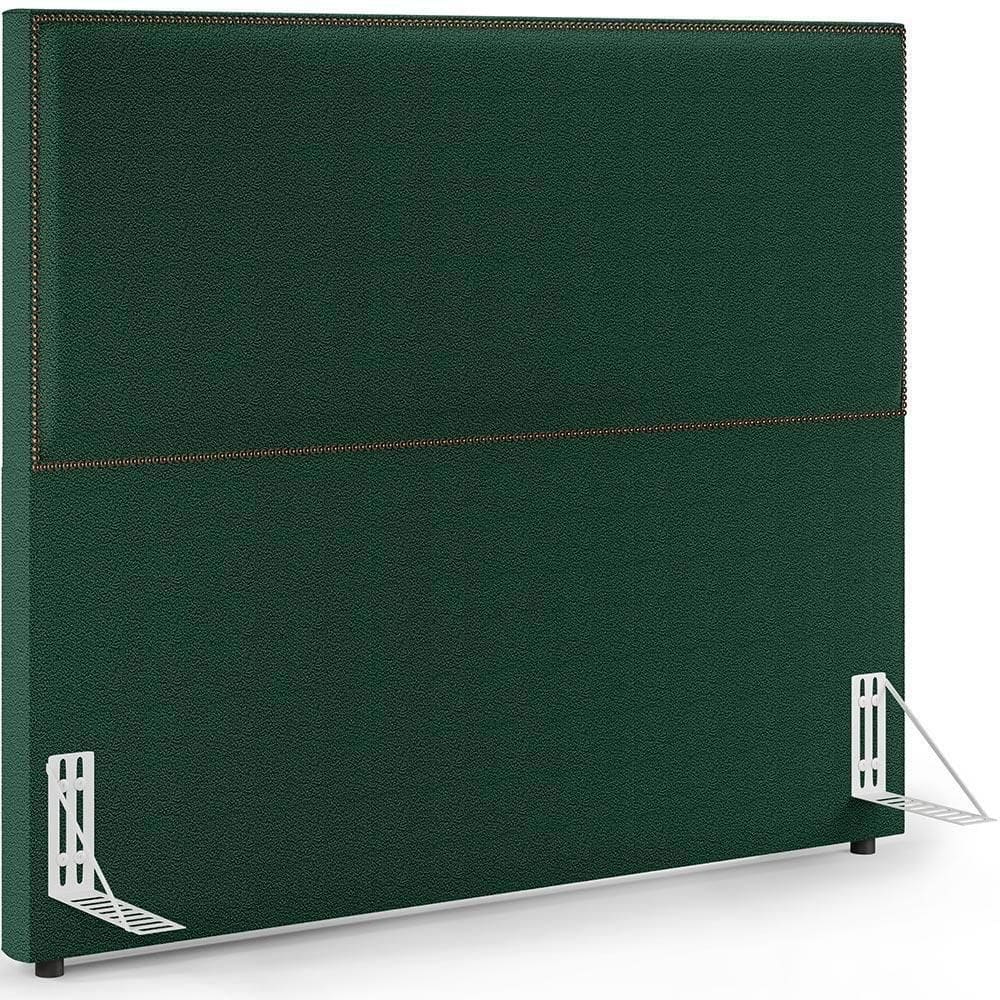 Cabeceira King Tachas 195cm Verde