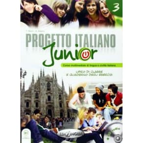 Progetto Italiano Junior 3 - Libro Di Classe E Quaderno Degli Esercizi + Cd Audio (B1)