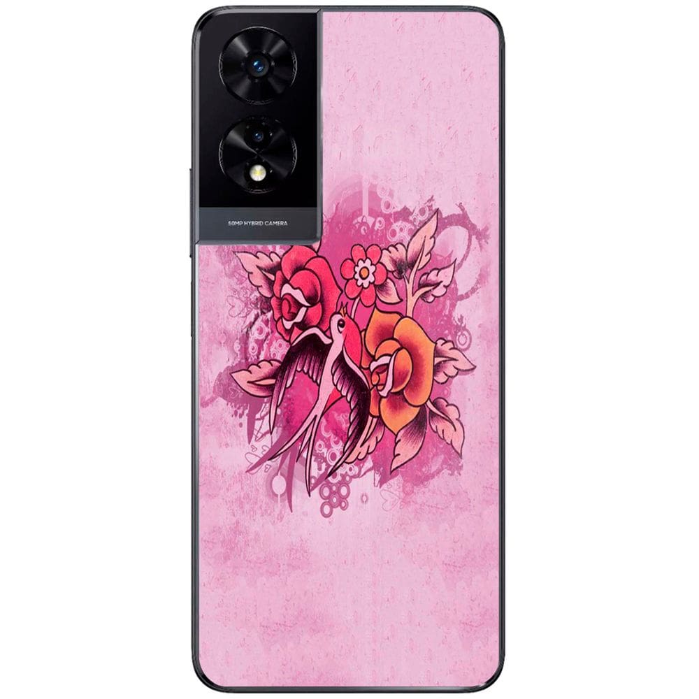 Capa Adesivo Skin007 Verso Para TCL 505