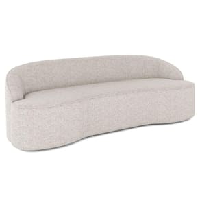 Sofá 2 Lugares Para Sala De Estar Living 150cm Theo D06 Linho Pérola - Mpozenato