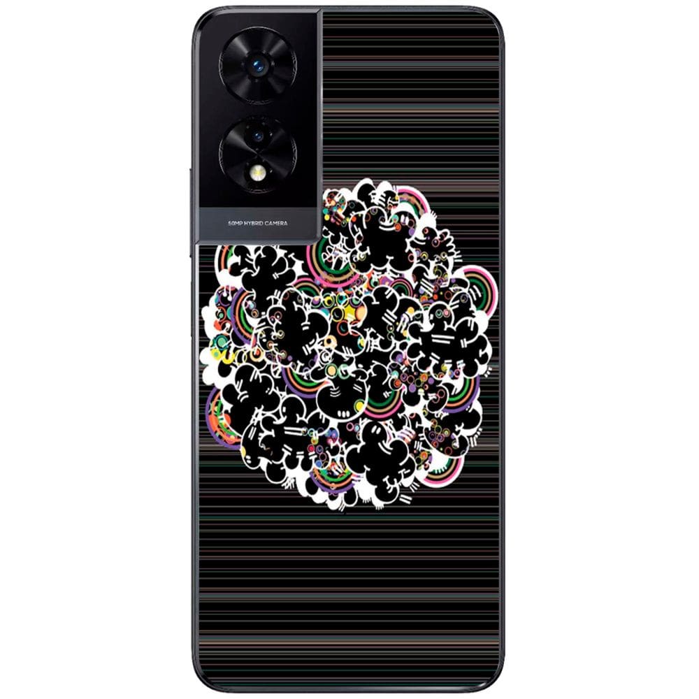 Capa Adesivo Skin110 Verso Para TCL 505