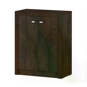 Balcão 02 Portas Para Escritório Me4103 Rustico Rustico