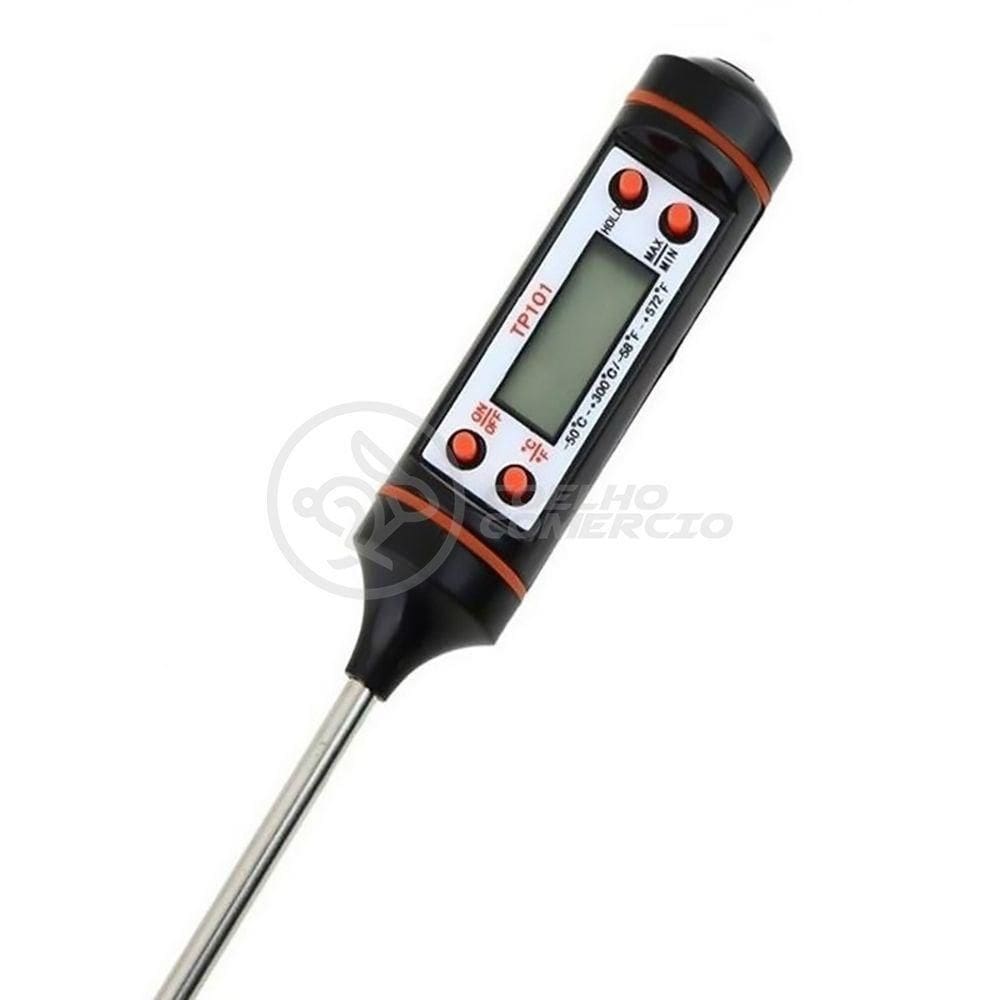 Termômetro Culinário Cozinha Digital Mede 50ºc A +300ºc