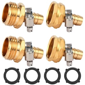 Kit de reparo de conectores de mangueira de jardim Sanpaint 1/2