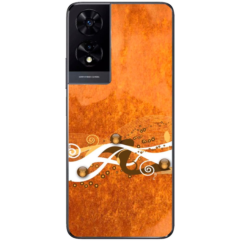 Capa Adesivo Skin371 Verso Para TCL 505