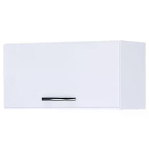 Armario Aereo Basculante 60 Cm Branco Reajl Moveis Branco