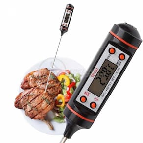 Termômetro Culinário Cozinha Digital Mede 50ºc A +300ºc