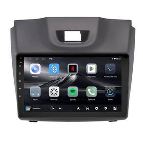 Central Multimídia Trailblazer 2012 2013 2014 2015 2016 Adak G2 Tela de 9" QLED 2GB de RAM 64GB Android Auto e Carplay + Câmera de ré