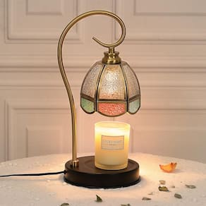 Lâmpada de aquecimento de velas Lewondr Electric com 2 lâmpadas reguláveis