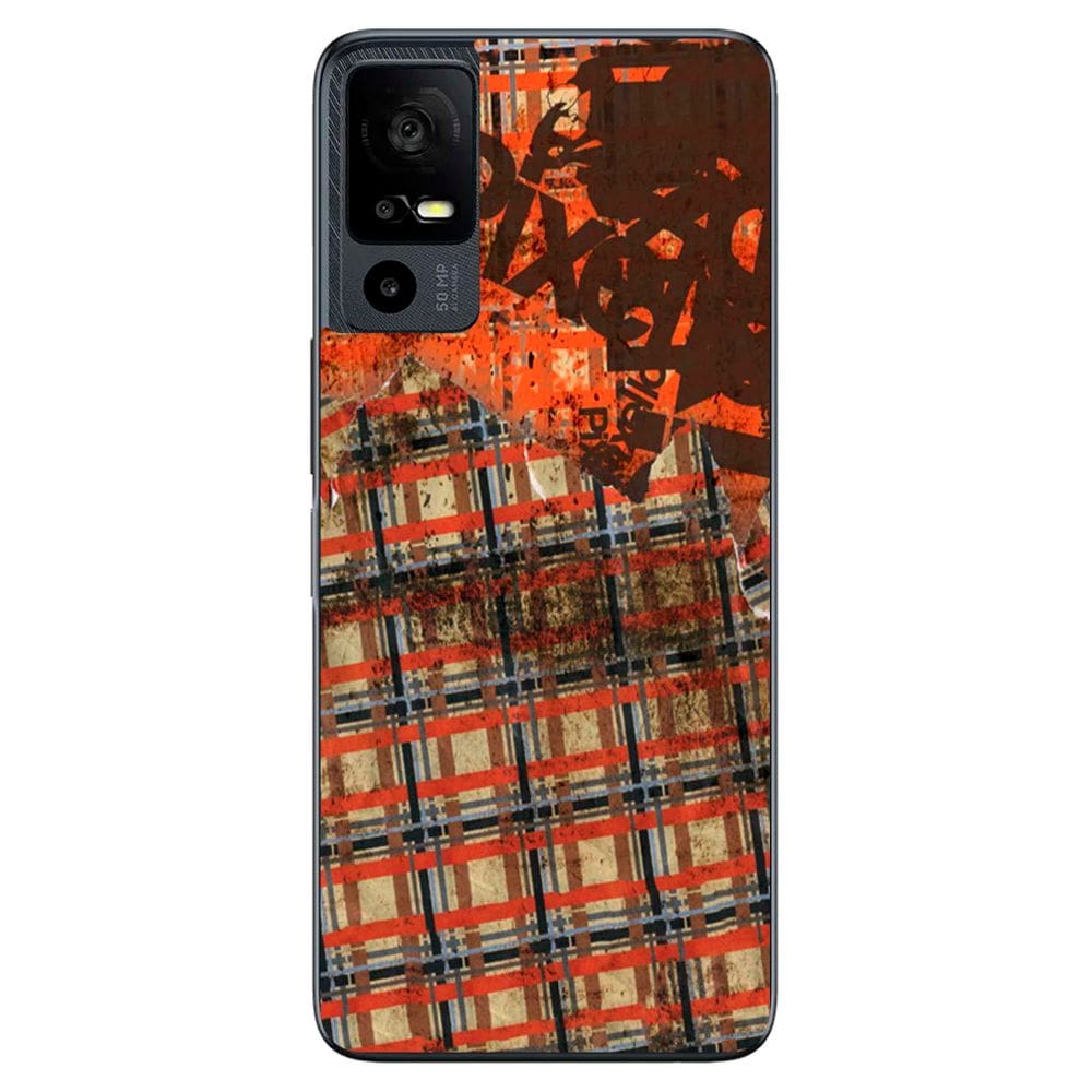 Capa Adesivo Skin194 Verso Para TCL 40R 5G