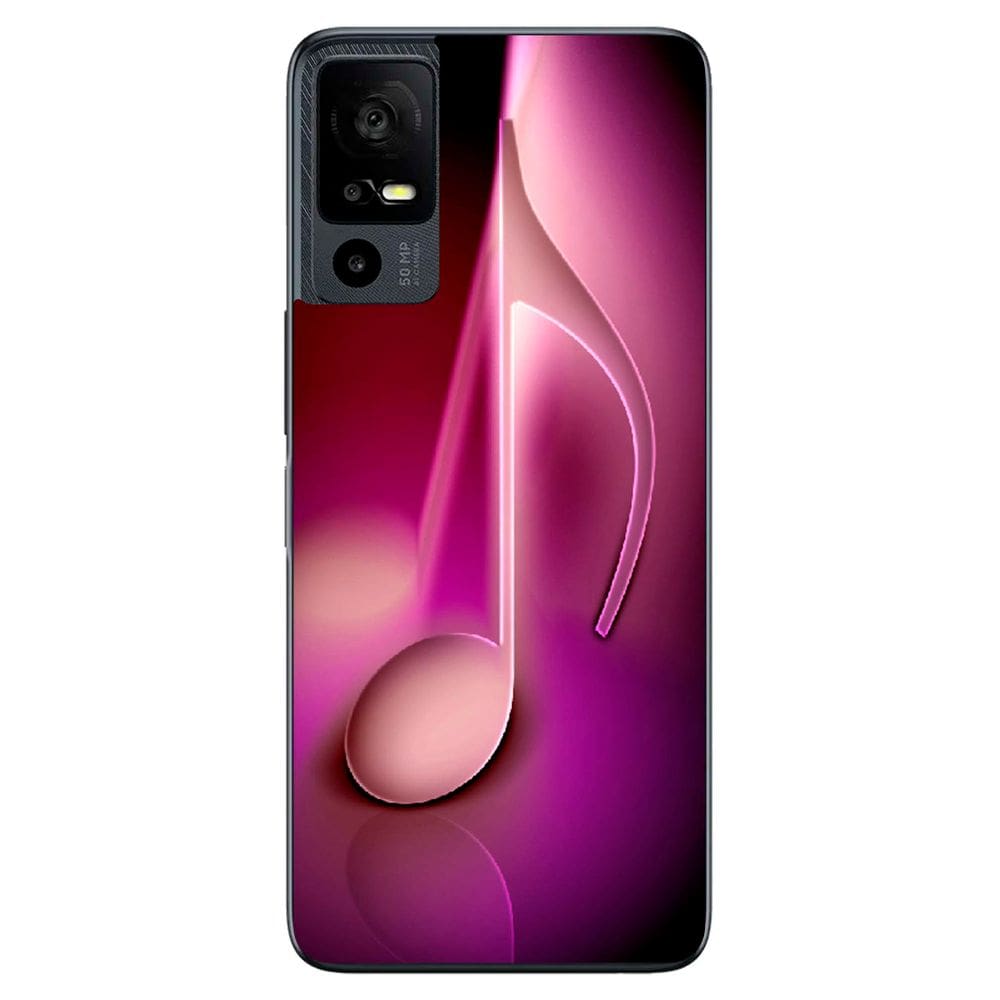 Capa Adesivo Skin376 Verso Para TCL 40R 5G