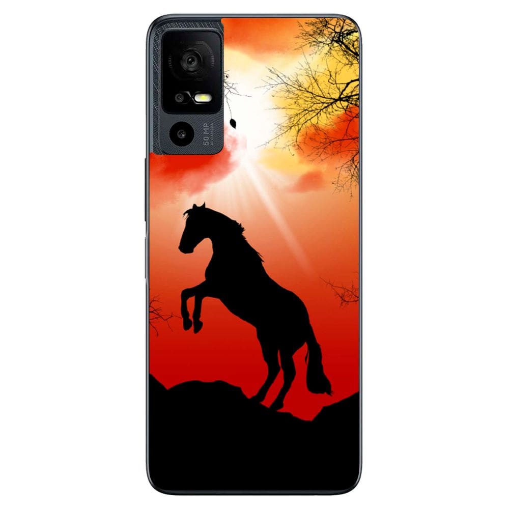 Capa Adesivo Skin377 Verso Para TCL 40R 5G