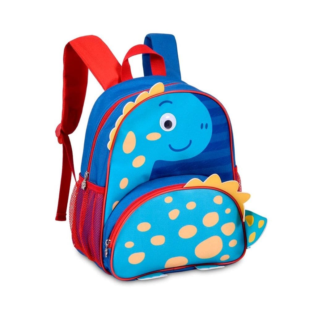 Mochila De Costas Infantil Escolar Clio Pets Dino