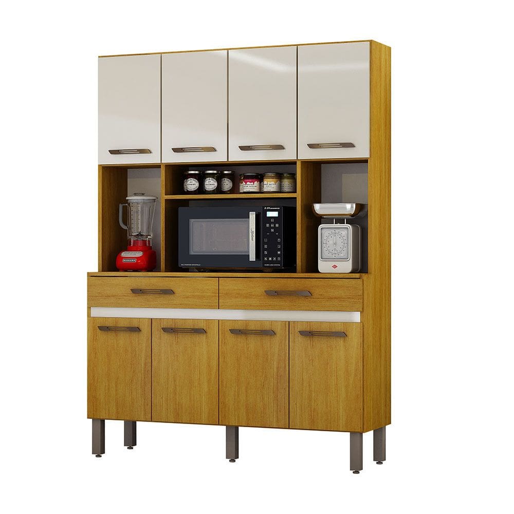 Armário de Cozinha New Ventura com 8 Portas e 2 Gavetas Mobilihouse