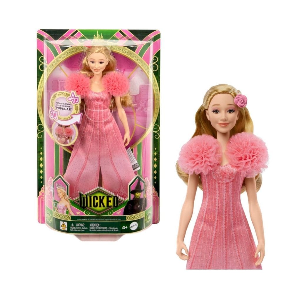 Boneca Glinda Wicked Canta Canção do Filme - Mattel