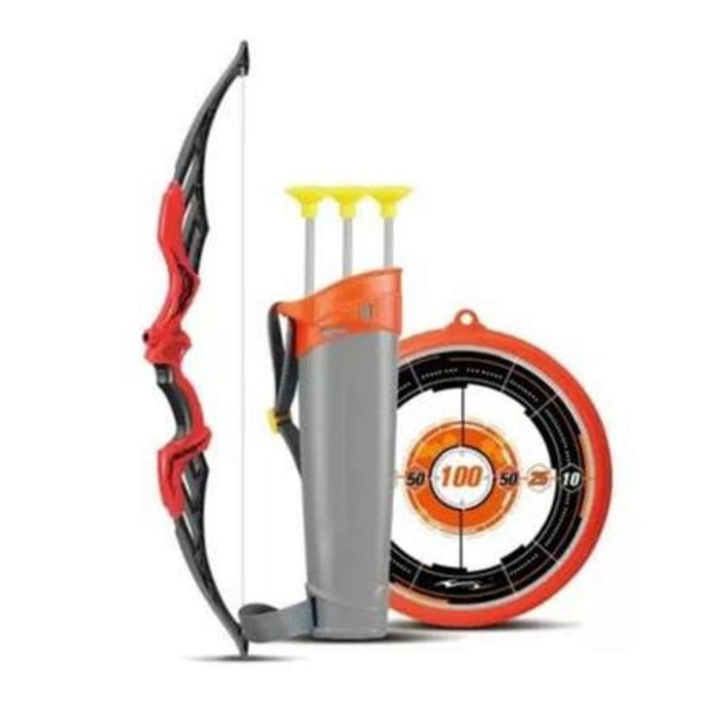Brinquedo Arco E Flecha Vermelho Mira Certa - Zoop Toys