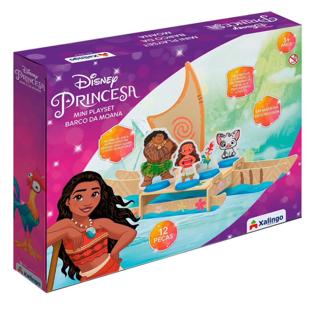  Playset Barco Moana