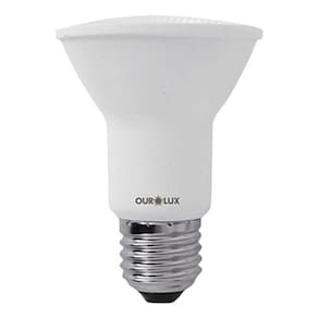 Lâmpada SuperLED PAR20 6W E27 6500K Luz Branca Fria Bivolt Ourolux 20093