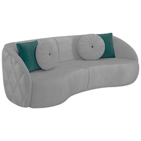 Sofa 4 Lugares 288 Cm Passion Veludo Sl 940 Moll Sl 940