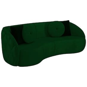 Sofa 3 Lugares 240 Cm Passion Veludo Sl 947 Moll Sl 947