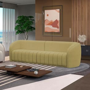 Sofa Decorativo 4 Lugares 332 Cm Memphis Boucle Tce 1002 Moll Tce 1002