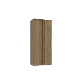 Guarda-roupa De Canto Reto 1 Porta Kappesberg Adapt Nogueira