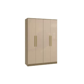 Guarda-roupa 4 Pts 2 Gvt Kappesberg Adapt Nogueira-macadâmia
