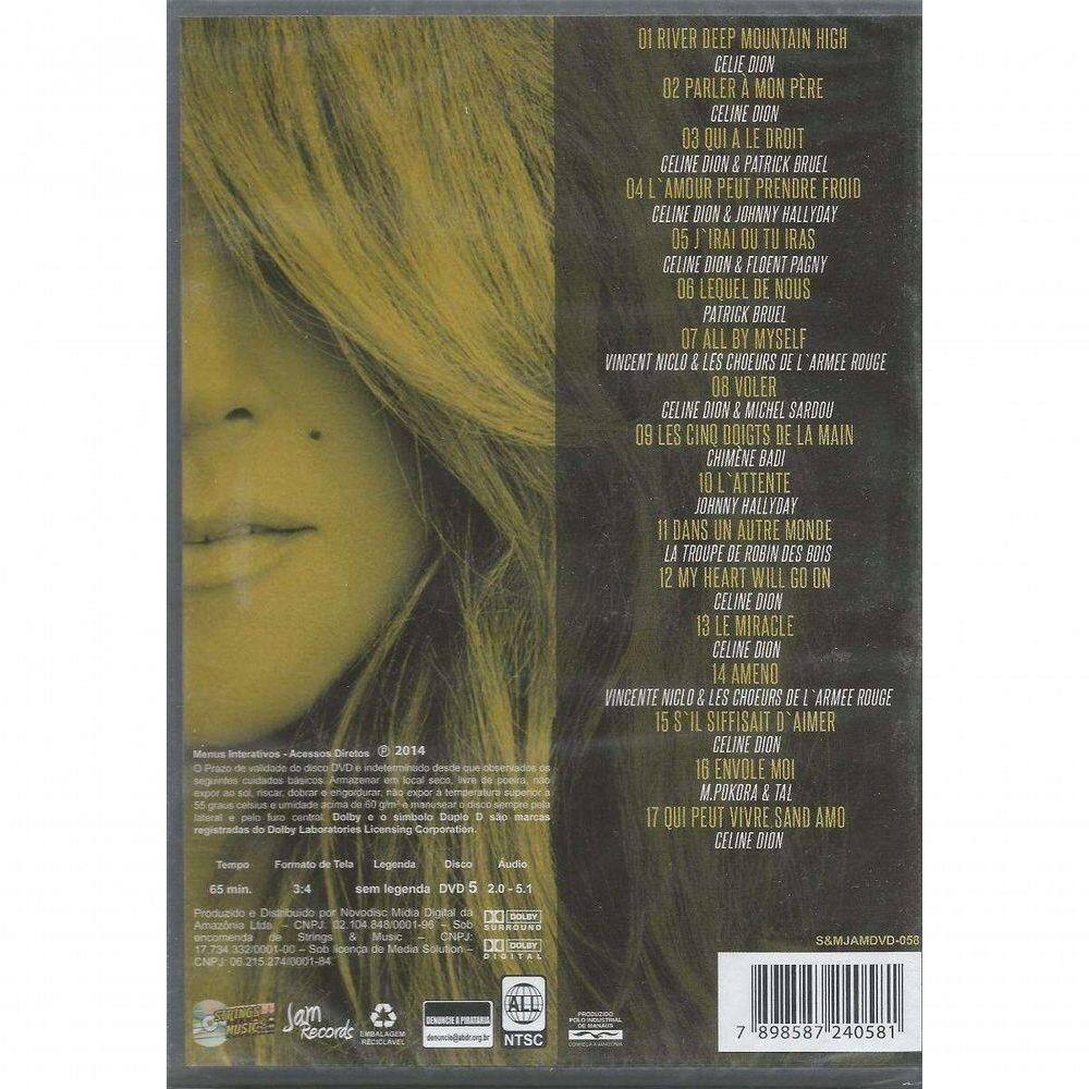 Dvd Celine Dion - Le Grand Show | Casas Bahia