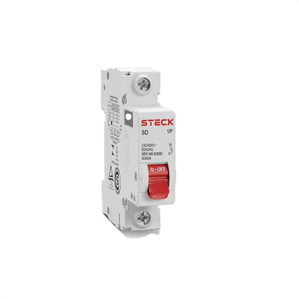 Steck, Disjuntor Serie Sd61 20a 1p Curva C 3ka SDD61C20