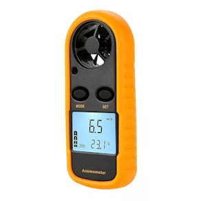Medidor De Vento Ar - Anemômetro Digital Portátil Paraglider Kite Drone