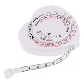 Trena Fita Antropométrica Com 150 Cm Com Calculador De IMC