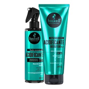 Kit Fluído e Supermáscara Acidificante Haskell 200ml/240g
