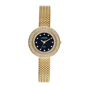 Relogio Mondaine Feminino Ref: 32823lpmvde2 Fashion Mesh Dourado