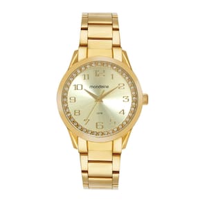 Relogio Mondaine Feminino Ref: 99764lpmvde2 Casual Dourado